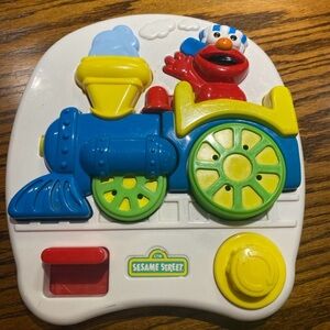 Vintage Sesame Street Plastic Puzzle 9”